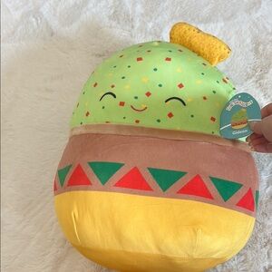 Squishmallow Gideon Guacamole.